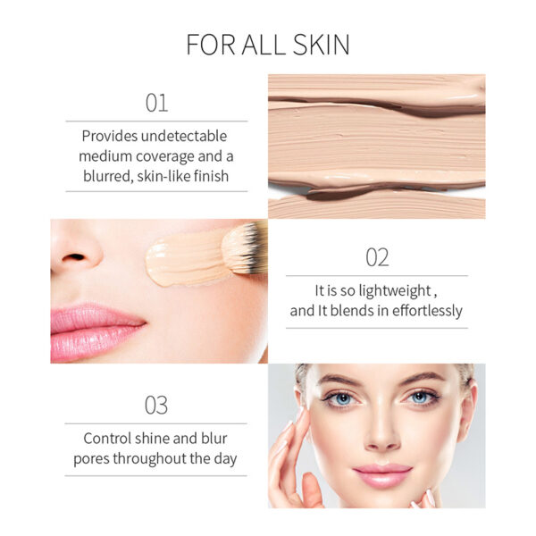 Concealer Staying Face Foundation - Afbeelding 5