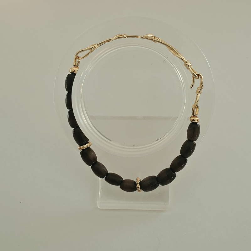 Clarity | Fluorite Bracelet | 18K Gold