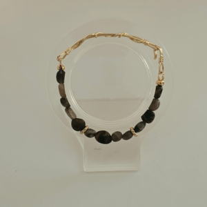 Presence | Smoky Quartz Bracelet | 18K Gold